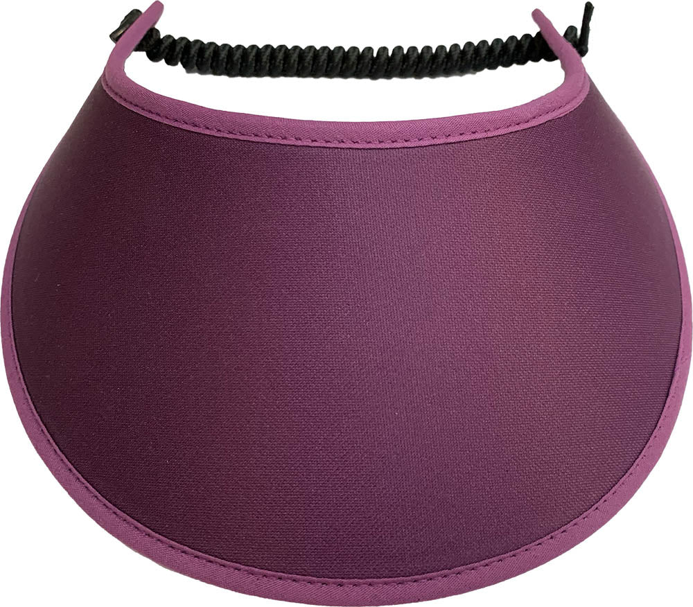 L109 Plum Sun Visor