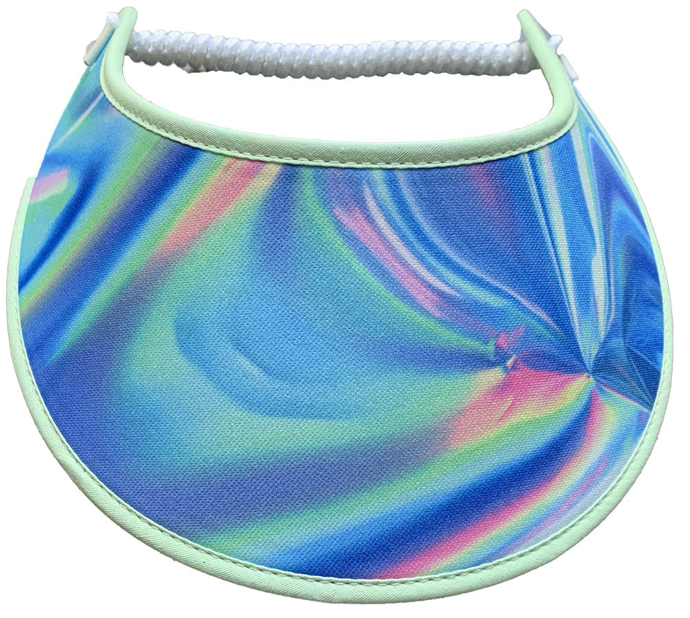 M133 Mint Green, Blue, Yellow, and Pink Sun Visor