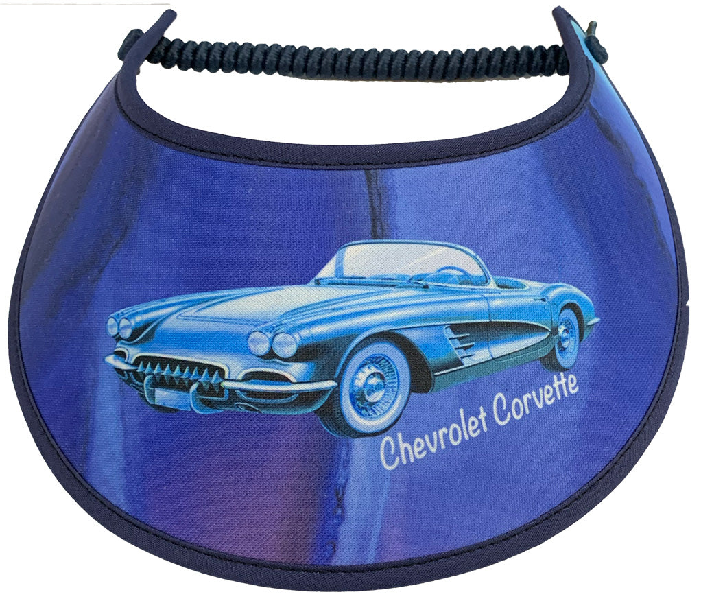 ZI202 Sun Visor with Vintage Corvette
