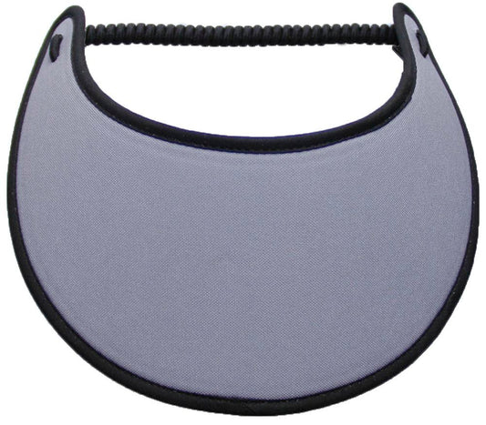 Foam sun visor solid dark gray