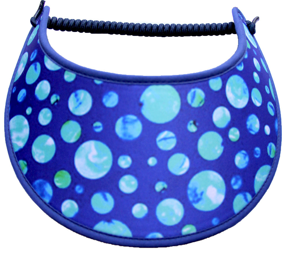 MULTI SIZED BALLS ON BLUE
