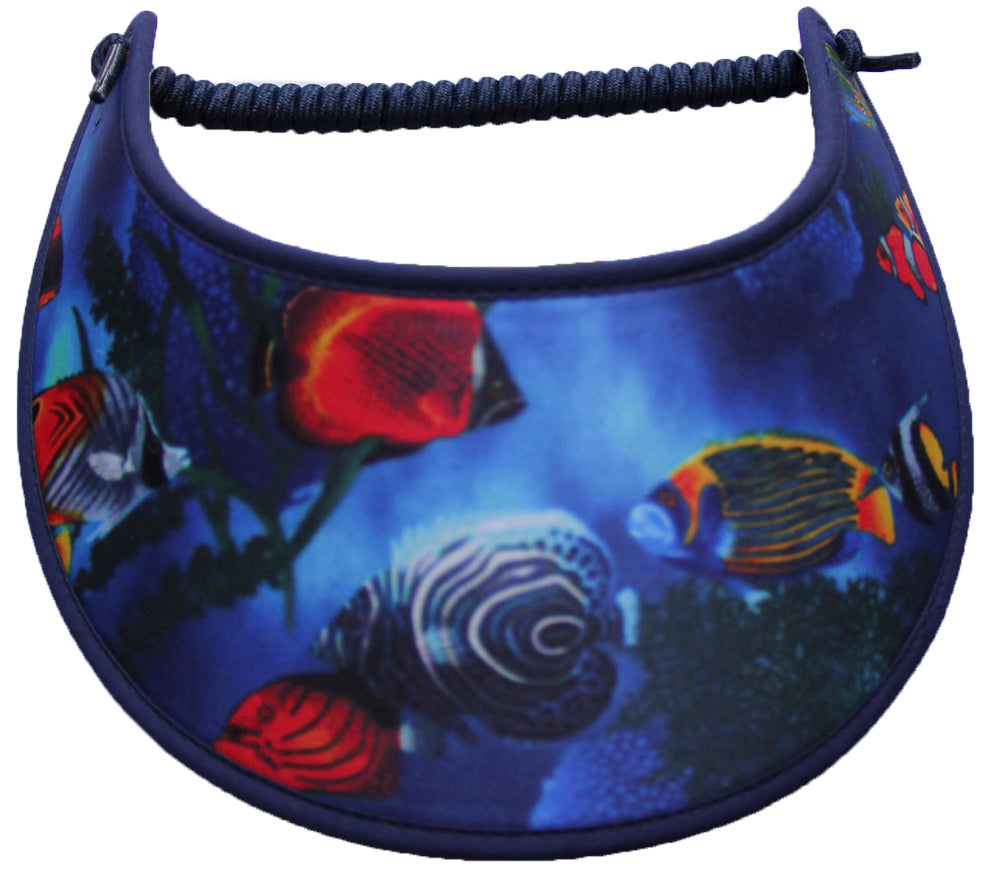 ASSORTED FISH IN BLUE WATER