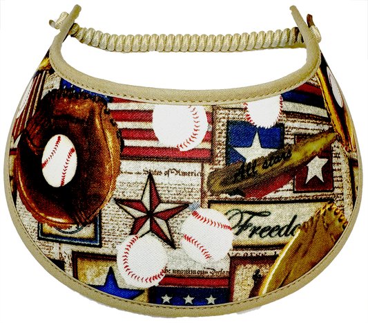 4th of July Sun Visor with Texas Stars