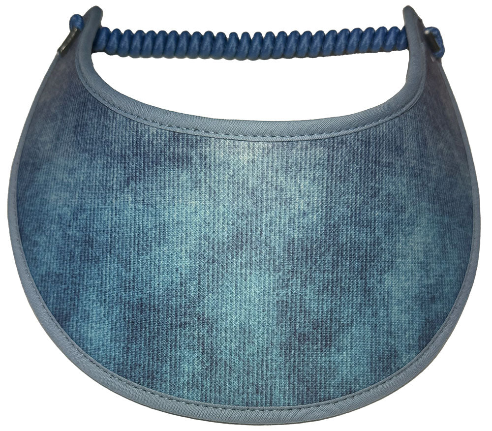 Corduroy Design Sun Visor in Shades of Cobalt Blue