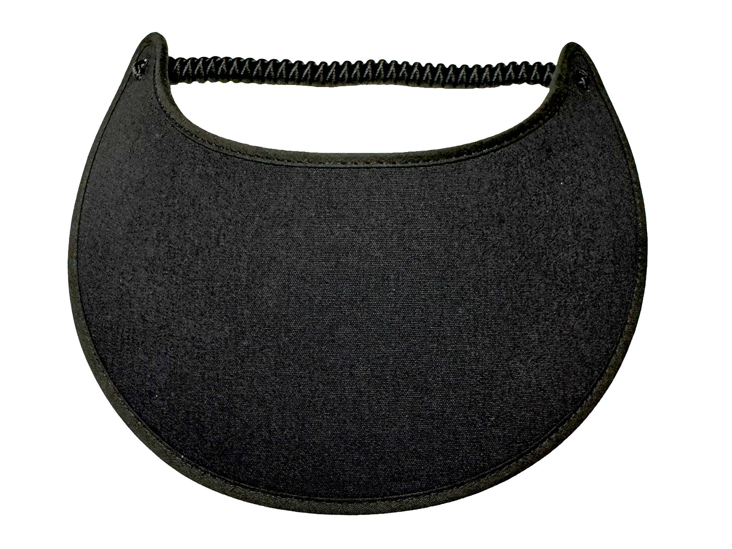 L100w   Black Wide Brim Sun Visor