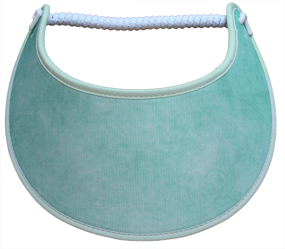 Corduroy Design Mint Green Sun Visor