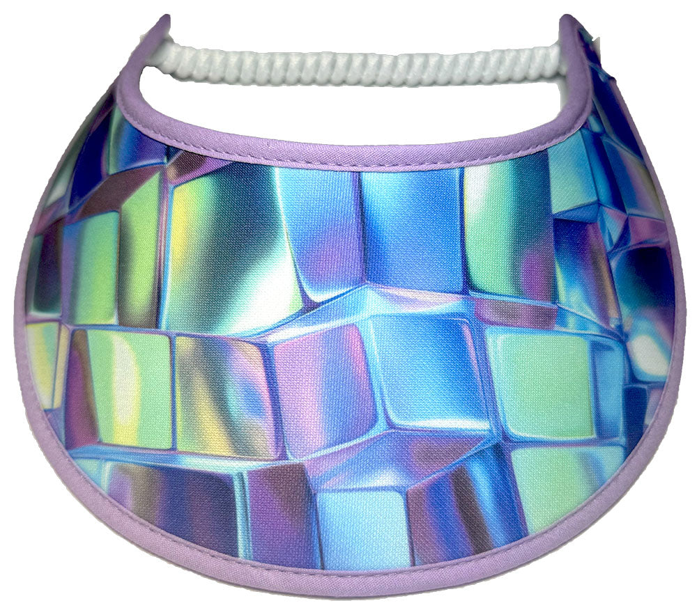 M083 Holographic Squares on Sun Visor