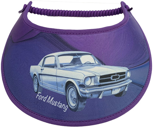 Sun Visor with Vintage Mustang