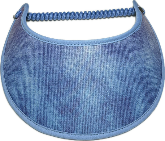 Corduroy Design Sun Visor in Shades of  Blue