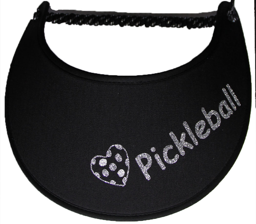 Pickleball Foam sun visor with Love